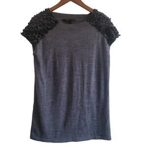 BCBG size M sweater with beaded sweater